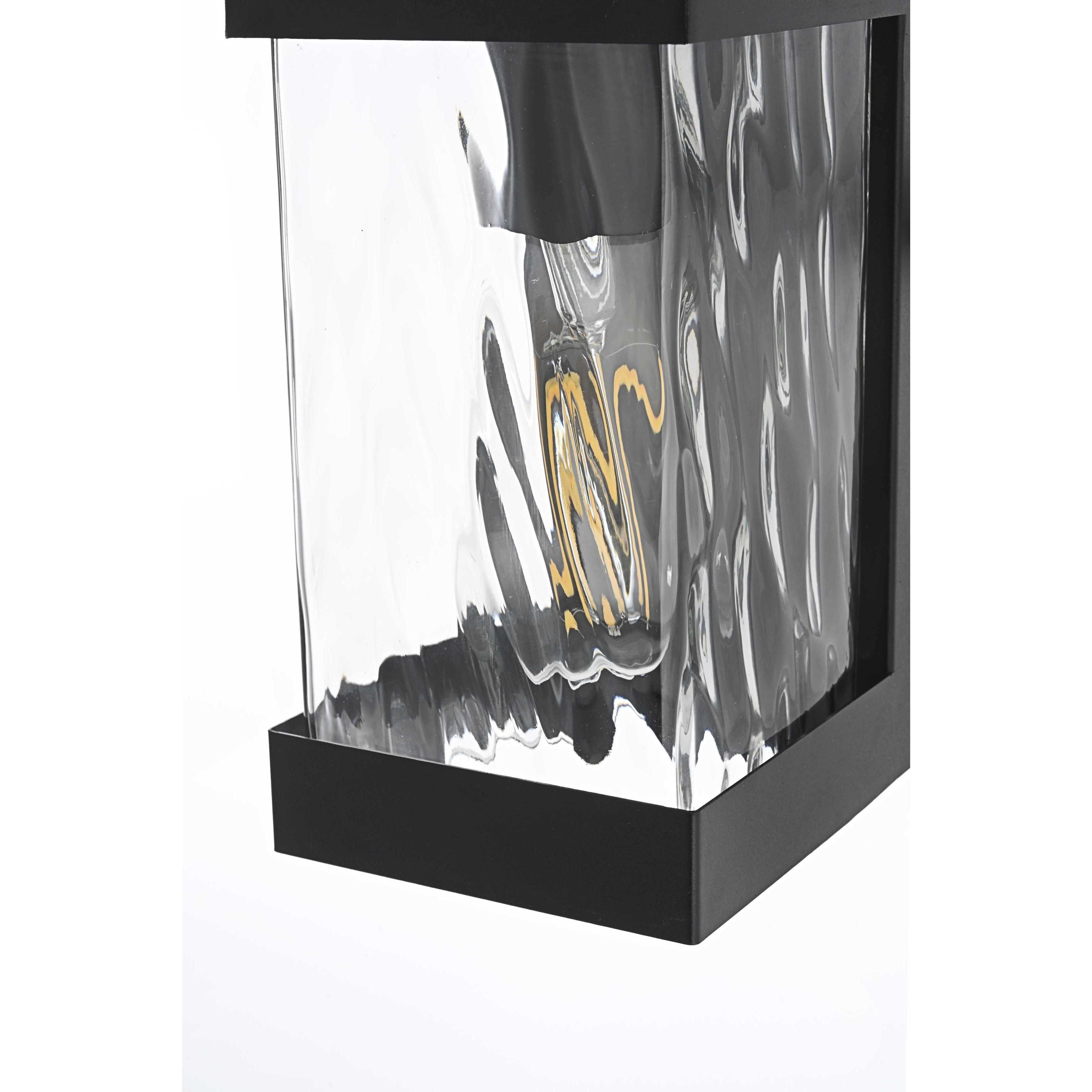 Thompson 1 Light 9 inch Black Outdoor Wall Sconce