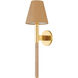 Lindenwood 1 Light 6.75 inch Aged Brass Wall Sconce Wall Light