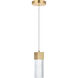 Novastella LED 5 inch Gold Pendant Ceiling Light