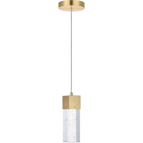 Novastella LED 5 inch Gold Pendant Ceiling Light