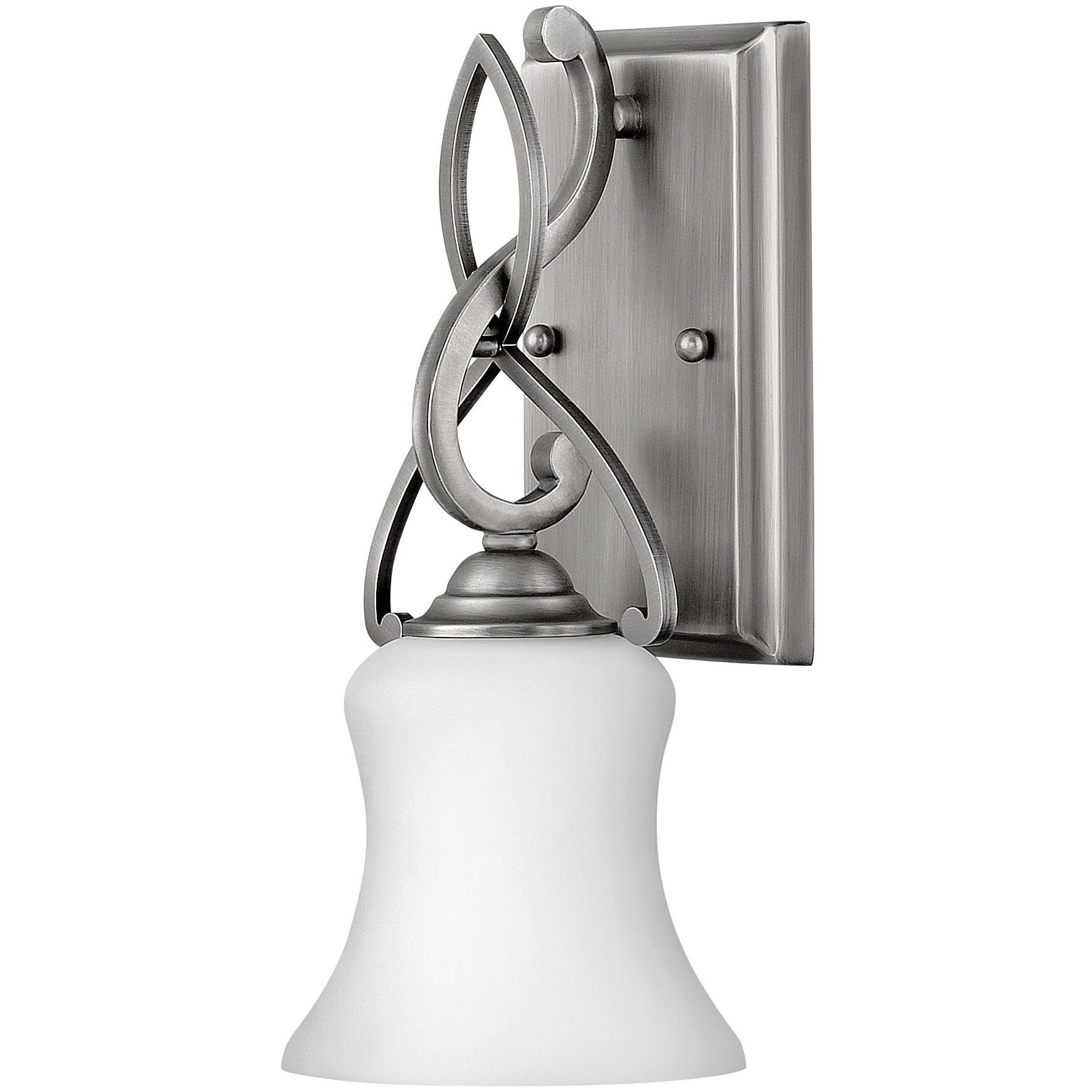 Brooke 1 Light 5.5 inch Antique Nickel Vanity Light Wall Light