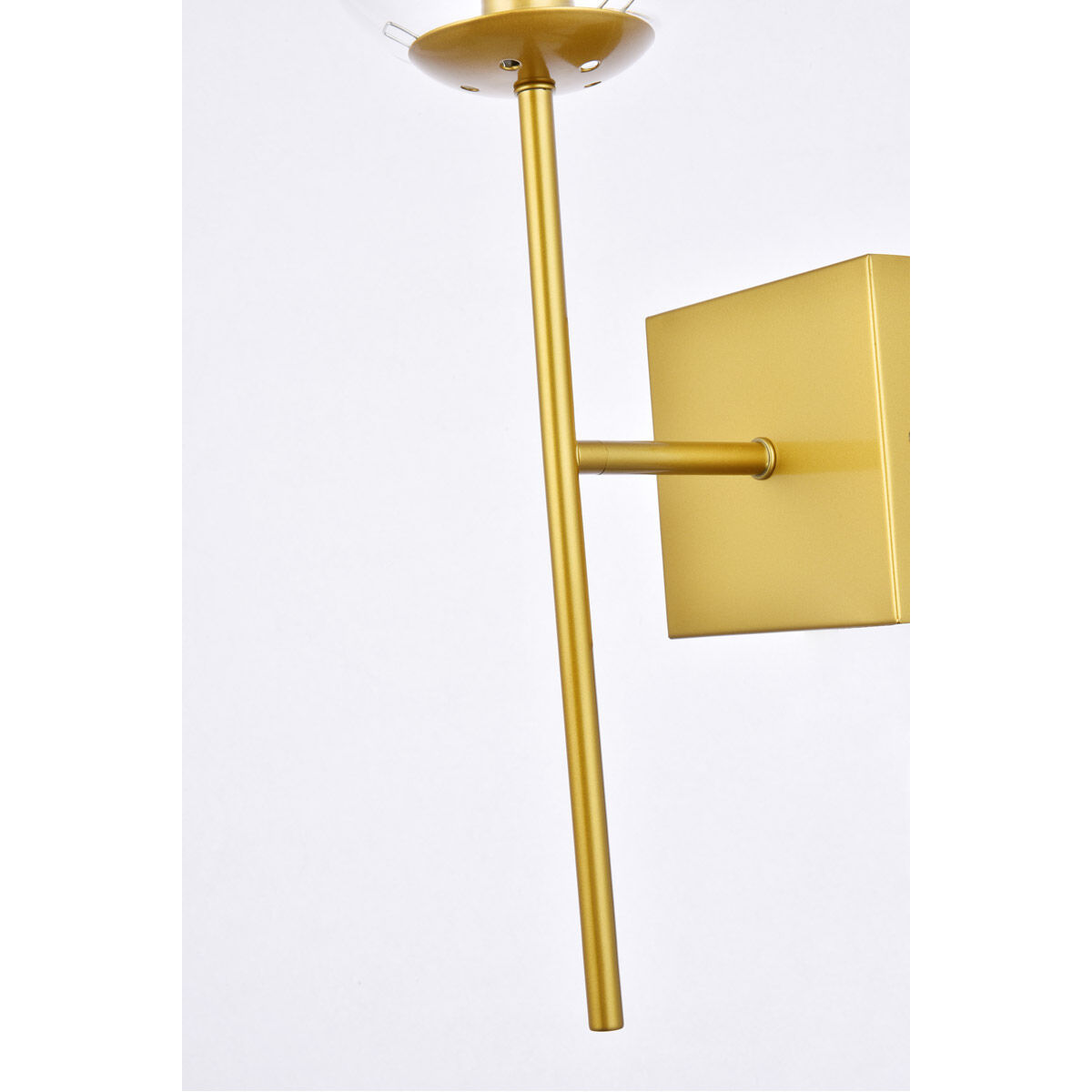 Neri 1 Light 7 inch Brass Bath Sconce Wall Light