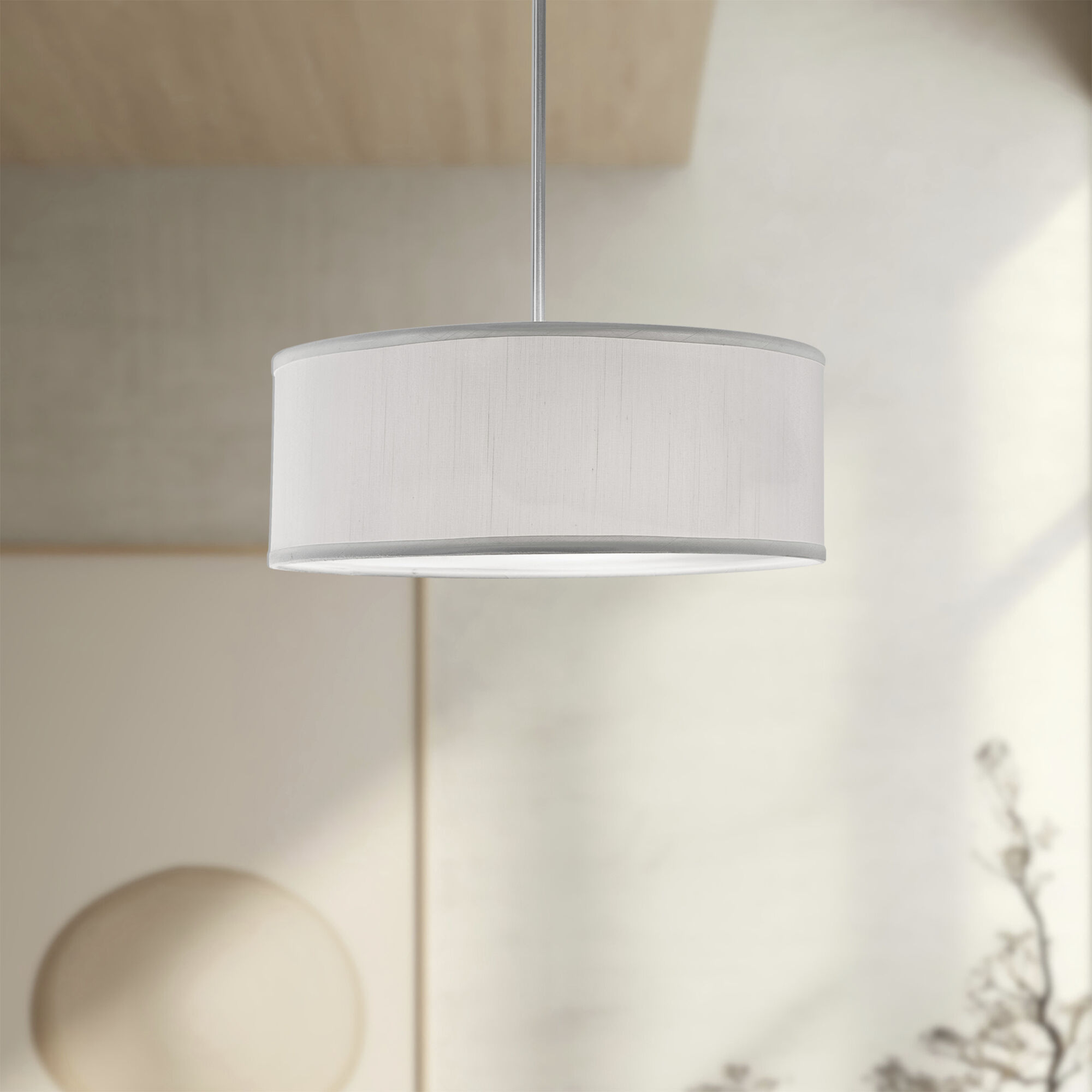 Gregory 3 Light 15.38 inch White Pendant Ceiling Light