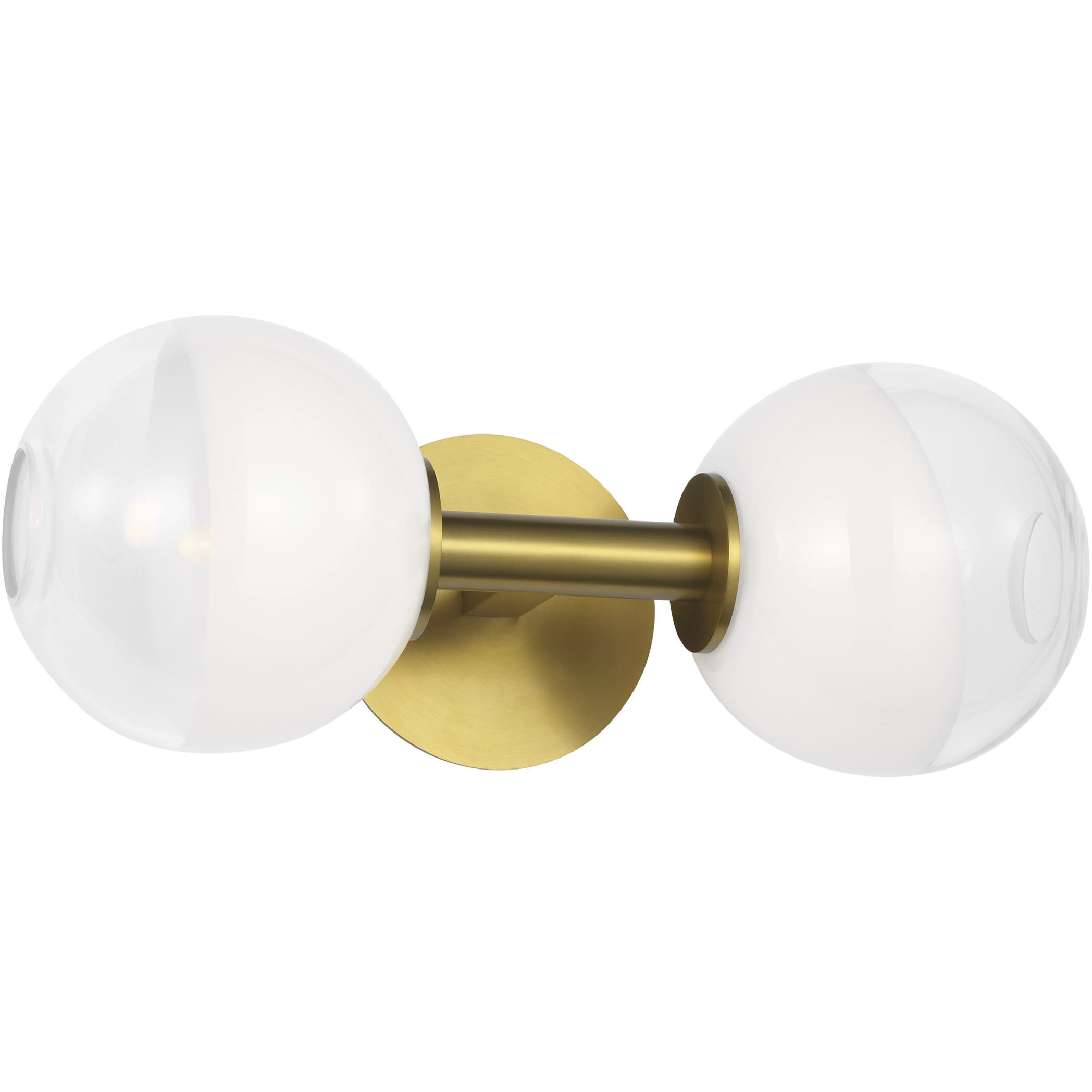Sean Lavin Torian Sconce Wall Light in Burnished Brass