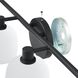 Valentina 4 Light 30 inch Matte Black Vanity Light Wall Light