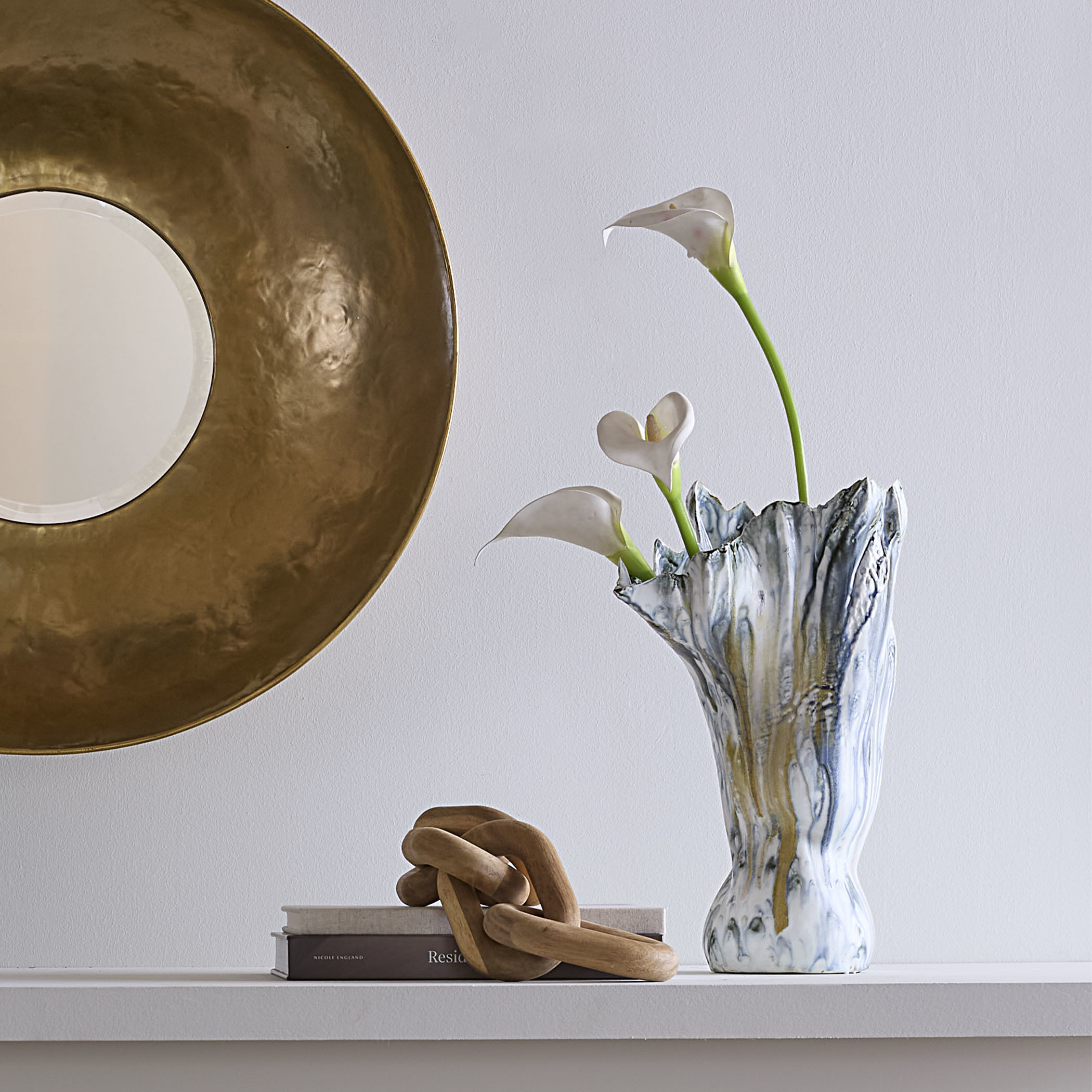 Orca 16 X 12.5 inch Vase