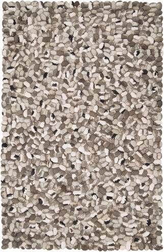 Summit 66 X 42 inch Charcoal Rug in 4 X 6, Rectangle