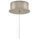 Escenia 1 Light 6 inch Natural/Painted Silver Multi-Drop Pendant Ceiling Light