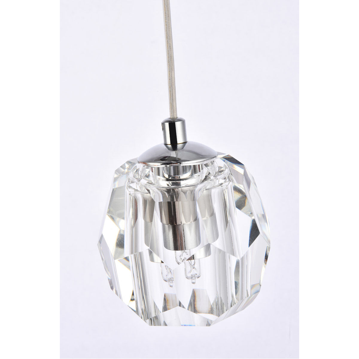 Eren 3 Light 12 inch Chrome Pendant Ceiling Light