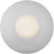 Elixir LED 14.13 inch Chrome Flush Mount Ceiling Light
