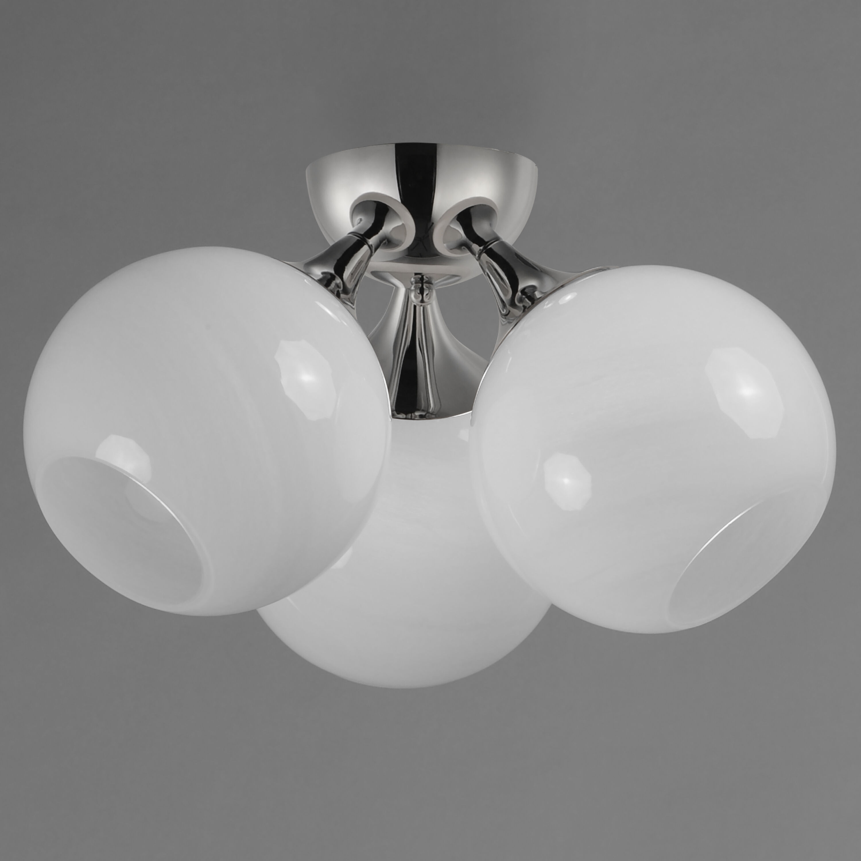 Neve 3 Light 18.75 inch Polished Chrome Semi-Flush Mount Ceiling Light
