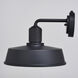 Hammond LED 9.75 inch Matte Black and White Outdoor Wall