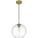 Baxter 1 Light 12 inch Satin Gold Pendant Ceiling Light