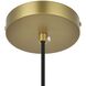 Kenna 1 Light 7 inch Satin Gold Pendant Ceiling Light