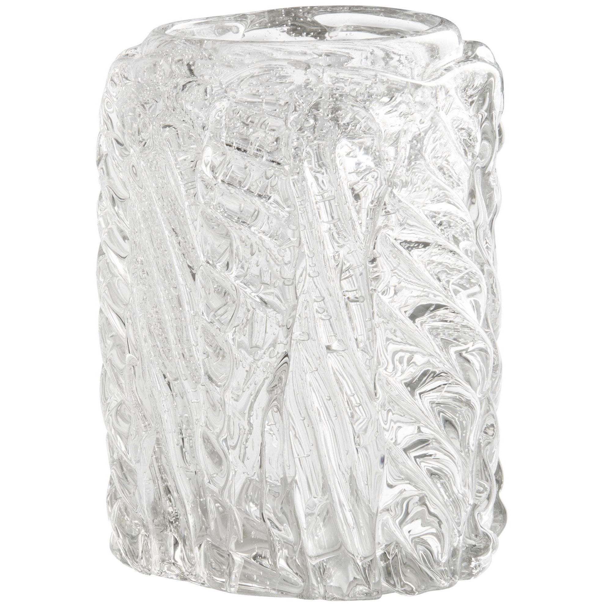 Clearly Thorough 9 inch Vase, Small