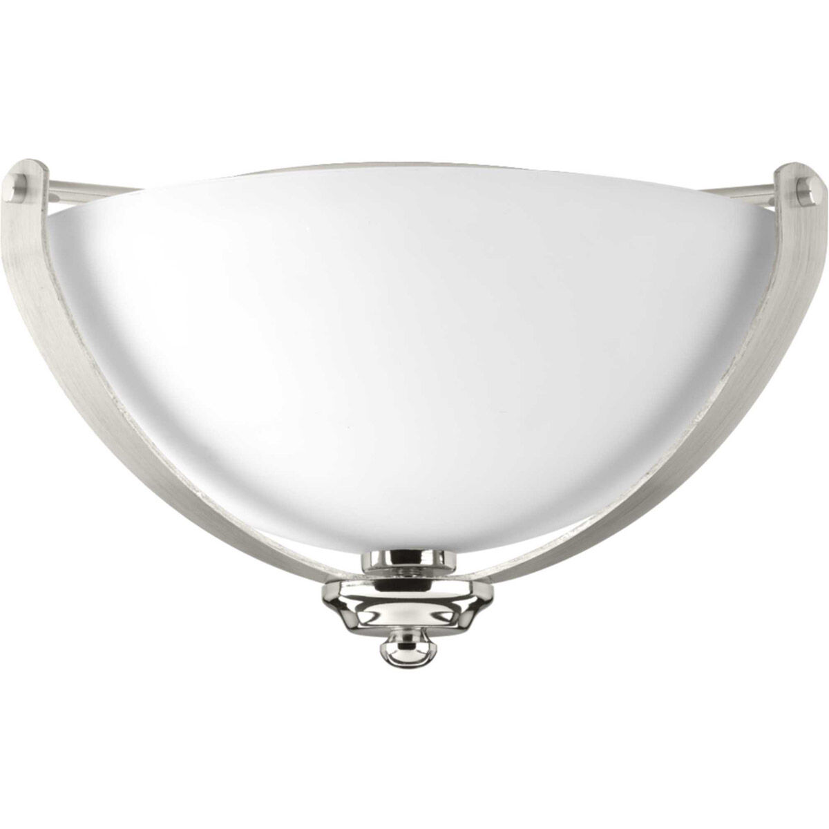 Noma 2 Light 14.88 inch Polished Nickel Flush Mount Ceiling Light, Design Series