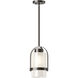 Alcove 1 Light 7.8 inch Coastal White Outdoor Pendant in Frosted