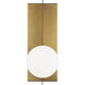 Sean Lavin Orbel LED 6.7 inch Aged Brass Wall Light in LED 90 CRI 3000K
