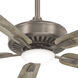 Contractor Plus 52 inch Burnished Nickel with Savannah Gray Blades Ceiling Fan