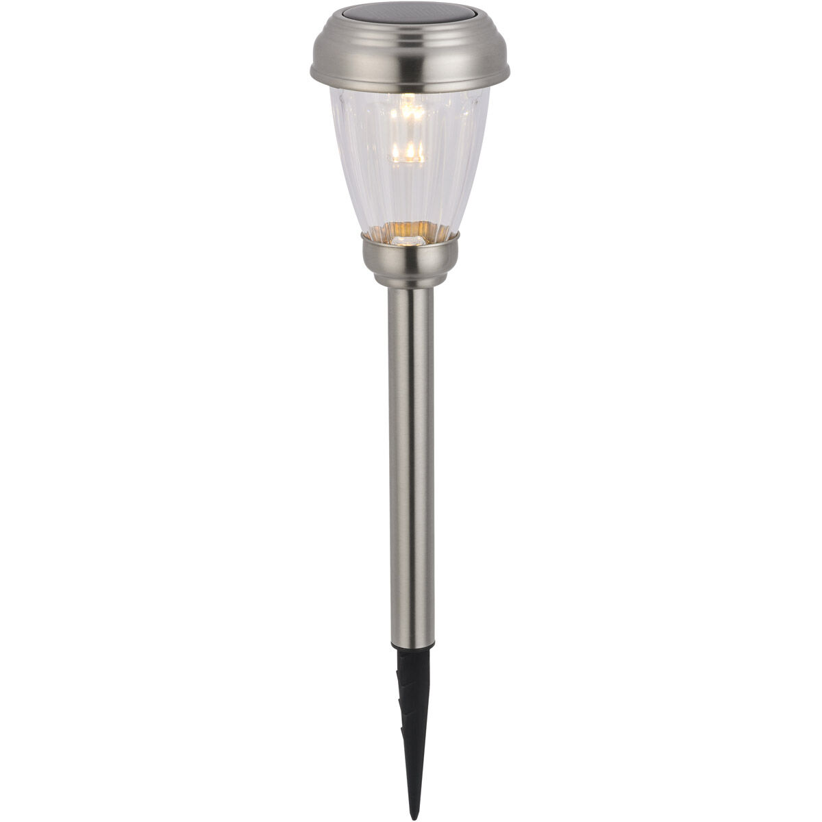 Fae 0.16 watt Silver Outdoor Path Light, Pack of 6