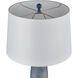 Kent 31 inch 150.00 watt Dark Blue Table Lamp Portable Light, Set of 2
