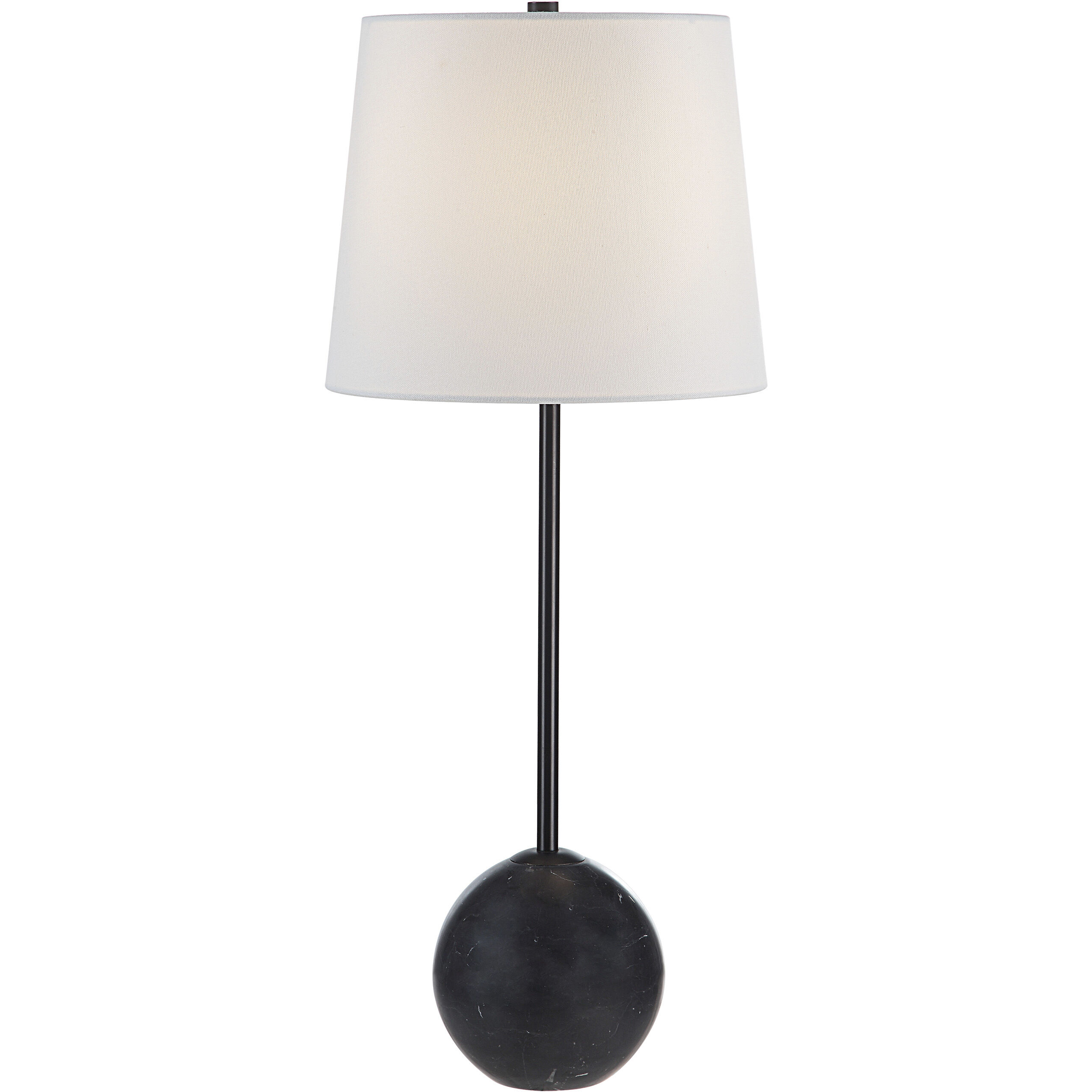 Bangor 27 inch 60.00 watt Matte Black Table Lamps Portable Light, Set of 2