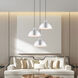 Allison 1 Light 16 inch Brushed Aluminum Mini Pendant Ceiling Light