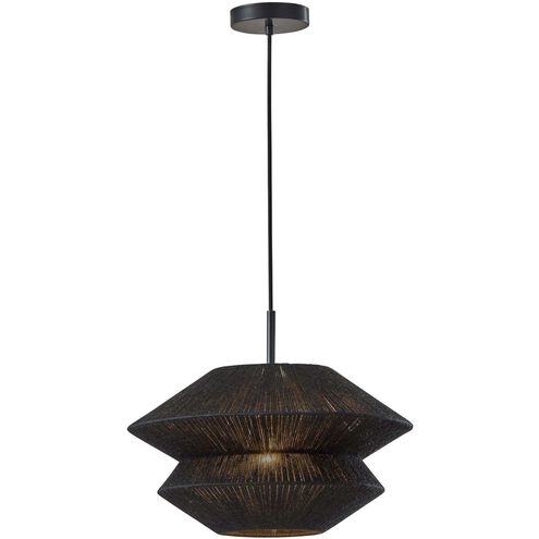 Gardner 17.5 inch Black Pendant Ceiling Light