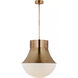 Kelly Wearstler Precision LED 24 inch Antique-Burnished Brass Pendant Ceiling Light