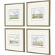 Landscapes Collection Green Framed Art