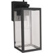 Harris 1 Light 15.63 inch Textured Black Outdoor Wall Lantern