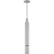 Mick De Giulio Sottile LED 3 inch Polished Stainless Steel Line-Voltage Pendant Ceiling Light