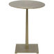 Stiletto 20 X 15 inch Antique Brass Side Table