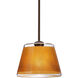 Pica 9 LED Bronze Stem Pendant Ceiling Light