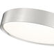 Kawan LED 16 inch Brushed Nickel Flush Mount Ceiling Light
