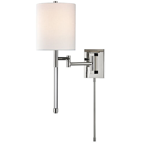 Englewood 1 Light 7.5 inch Polished Nickel Wall Sconce Wall Light