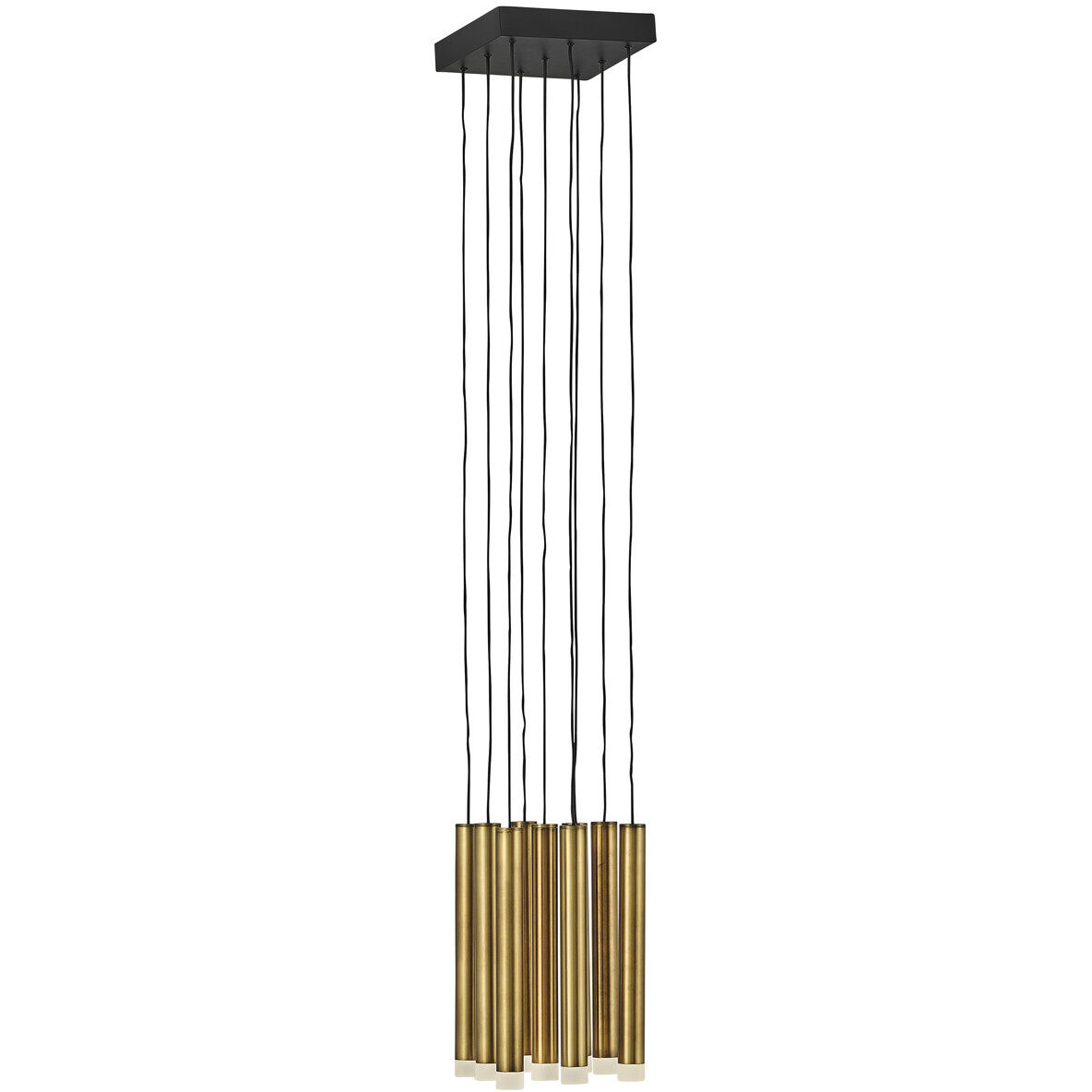 Harmony LED 8 inch Heritage Brass Pendant Ceiling Light