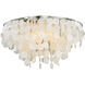 Elsa LED 24 inch Satin Nickel Flush Mount Ceiling Light
