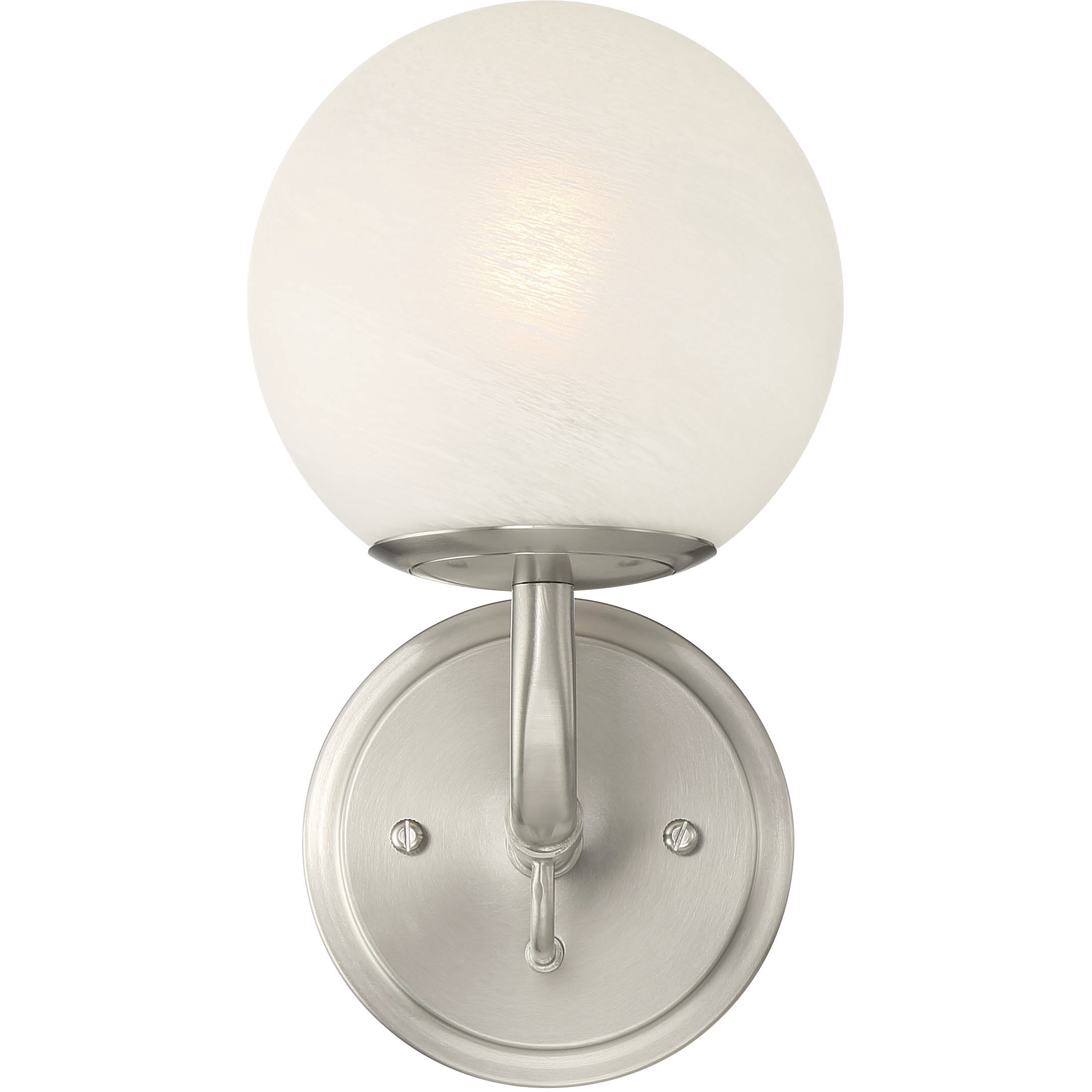 Whitehall 1 Light 6 inch Brushed Nickel Vanity Light Wall Light