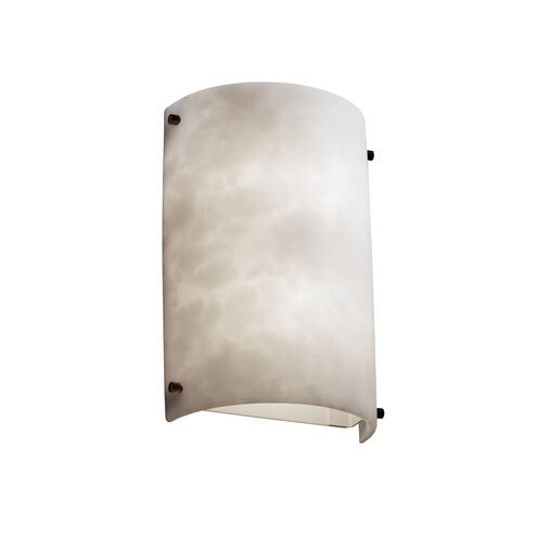 Clouds Wall Sconce Wall Light in Dark Bronze, Incandescent