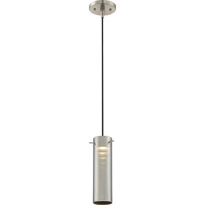 Pulse LED 3 inch Brushed Nickel Mini Pendant Ceiling Light