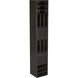 Tubula Ebony Walnut Bookcase