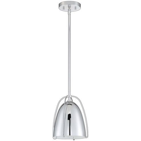 Alina Mini 1 Light 9 inch Chrome Pendant Ceiling Light