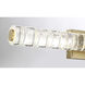 Beale LED 28 inch Noble Brass Bathroom Vanity Light Wall Light