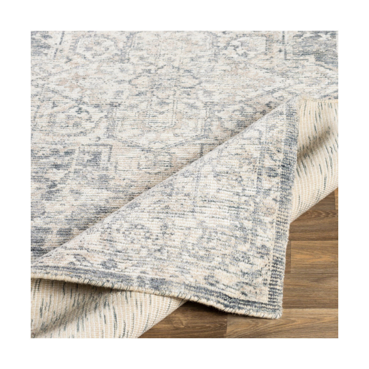 Emerson 120 X 96 inch Denim Rug, Rectangle