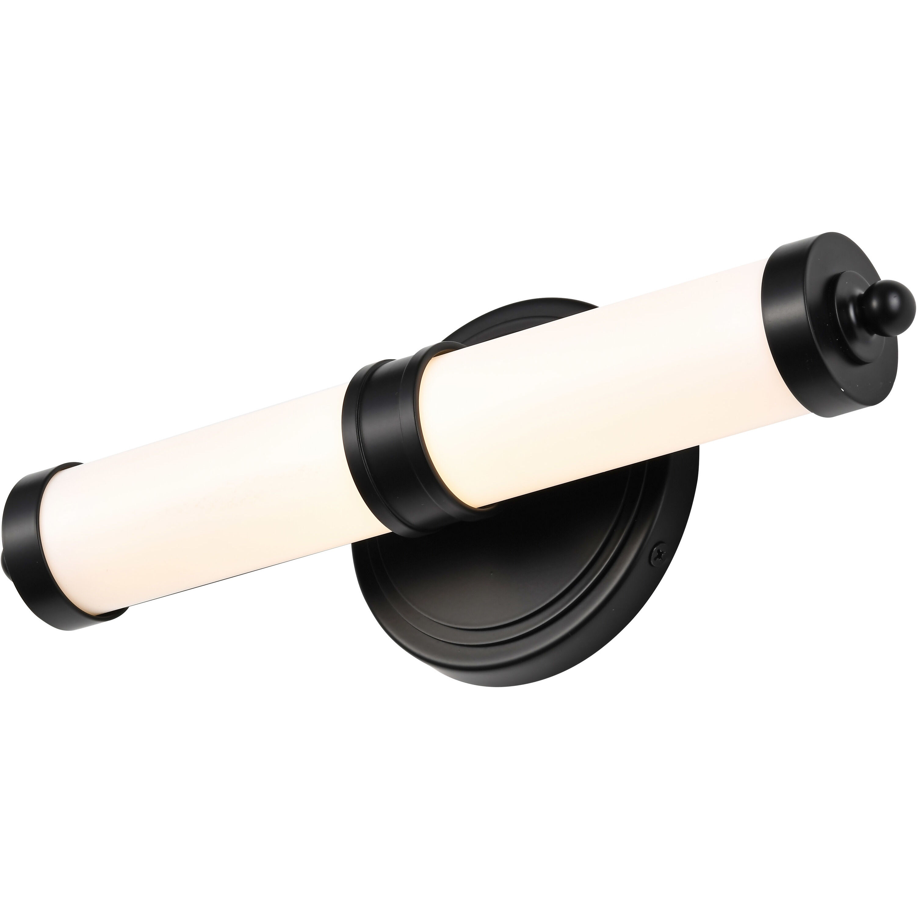 Kagen LED 13.58 inch Matte Black Bath Vanity Light Wall Light