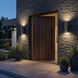 Kelley LED 11 inch Bronze Outdoor Wall Lantern