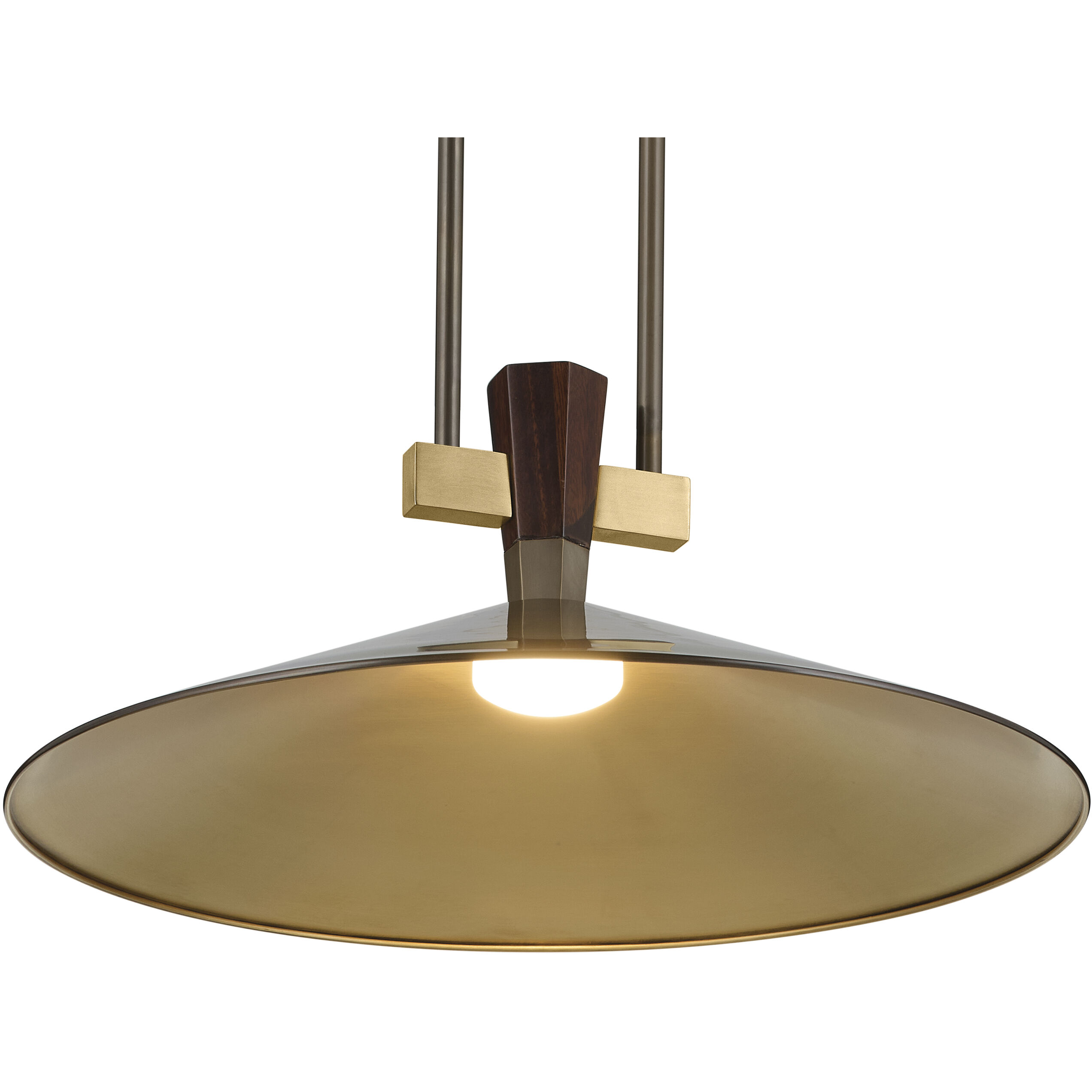 Tenon LED Lacquered Bronze Pendant Ceiling Light