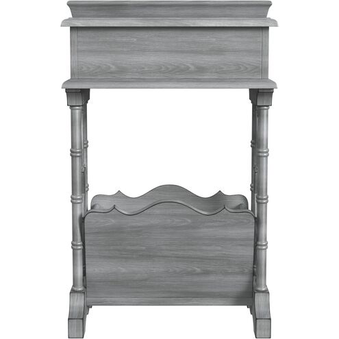 Cummings End Table with Storage in Gray