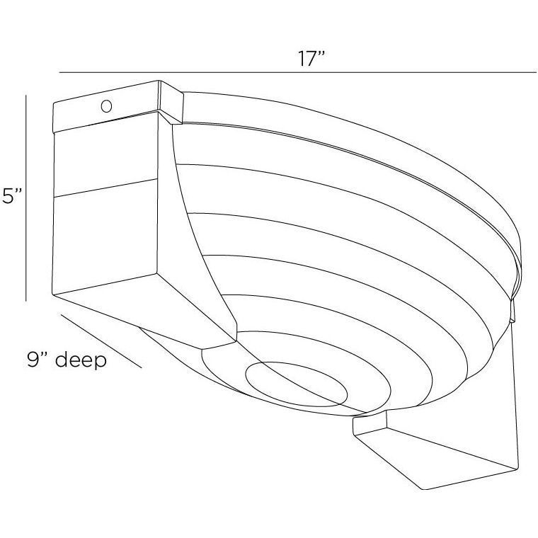 Hammonds 2 Light 17 inch Oyster and English Bronze Flush Mount Ceiling Light